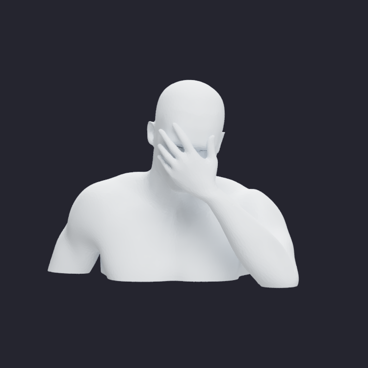 Frank Ocean Bust Sculpture